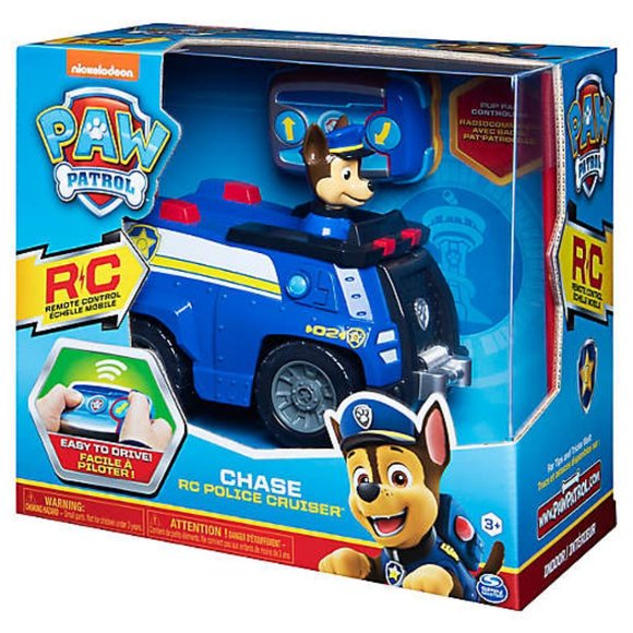 NEW! PAW Patrol Chase Remote Control Police Cruiser - Picture 1 of 3